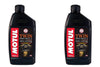 2 Quarts Motul 4T Twin Synthetic Primary and Chain Case Oil 108066 1 Quart