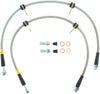 StopTech 90-93 Acura Integra / 90-91 Honda CRX Si Rear Disc Rear SS Brake Lines