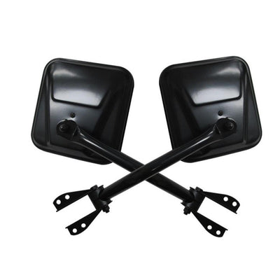 Rampage 1955-1983 Jeep CJ5 Side Mirrors - Black