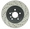 StopTech 02-10 WRX Drilled Left Front Rotor