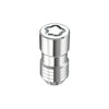 McGard Wheel Lock Nut Set - 4pk. (Cone Seat) 9/16-18 / 7/8 Hex / 1.765in. Length - Chrome