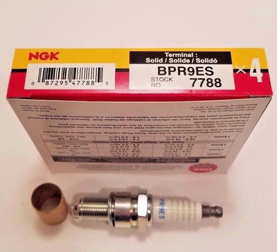 6 Plugs NGK BPR9ES/7788 Solid Standard Spark Plugs