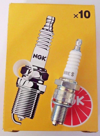 10 Plugs of NGK Standard Series Spark Plugs BR8ES/5422
