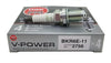 4 Plugs of NGK V-Power Spark Plugs BKR6E-11/2756