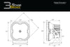 Diode Dynamics SS3 Max ABL - Yellow Combo Standard (Pair)