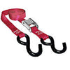 SPORTS PARTS INC Tie Downs (2-Pack) 1" x 5-1/2' Red