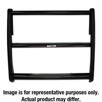 Go Rhino 17-19 Ford F-250/F-350 Super Duty 3000 Series StepGuard - Black (Center Grille Guard Only)