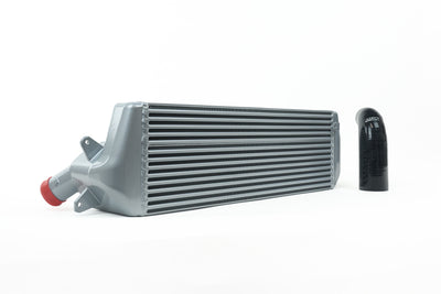 CSF 2020+ Hyundai Veloster N / 2021+ Hyundai i30N High Performance Stepped Core Intercooler - Silver