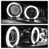 Spyder Pontiac Grand Prix 97-03 Projector Headlights CCFL Halo Blk Low H1 PRO-YD-PGP97-1PC-CCFL-BK