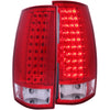ANZO 2007-2014 Chevrolet Suburban LED Taillights Red/Clear G4