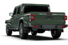 Rally Armor 19-23 Jeep JT Gladiator Mojave/Rubicon Black Mud Flap w/ Army Green Logo