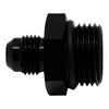 DeatschWerks 10AN ORB Male to 6AN Male Flare Adapter (Incl O-Ring) - Anodized Matte Black