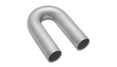 Vibrant 321 Stainless Steel 180 Degree Mandrel Bend 2.50in OD x 3.75in CLR 18 Gauge Wall Thickness