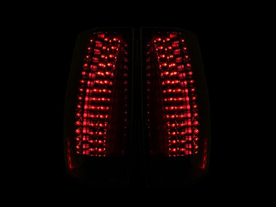 ANZO 2007-2011 Cadillac Escalade LED Taillights Chrome