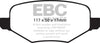 EBC 11-14 Ford Edge 2.0 Turbo Ultimax2 Rear Brake Pads