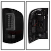 Spyder 07-13 Silverado (Will Not Work w/2010 921 Bulb)V3 Tail Lights Blk Smk ALT-YD-CS07V3-LBLED-BSM