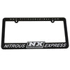 Nitrous Express License Plate Frame