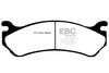 EBC 02 Cadillac Escalade 5.3 (Akebono rear caliper) Extra Duty Front Brake Pads