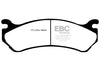 EBC 02 Cadillac Escalade 5.3 (Akebono rear caliper) Yellowstuff Front Brake Pads