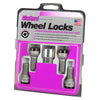 McGard Wheel Lock Bolt Set - 4pk. (Radius Seat) M14X1.5 / 17mm Hex / 26.7mm Shank Length - Black