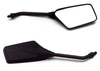 5" Matte Black Mirror Emgo 10mm Thread # 20-97110