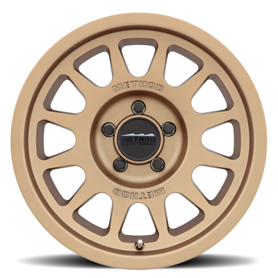 Method MR703 17x8.5 +25mm Offset 5x5 71.5mm CB Method Bronze Wheel