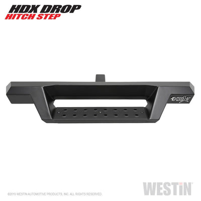 Westin HDX Drop Hitch Step 34in Step 2in Receiver - Textured Black