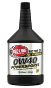 Red Line 0W40 Motor Oil Quart (For Four-Stroke Dirt Bikes/ ATVs/ Powersports Applications) - Single
