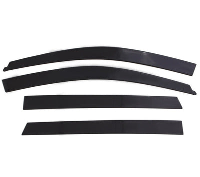 AVS 05-18 Nissan Frontier Crew Cab Ventvisor Low Profile Deflectors 4pc - Smoke