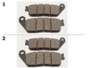 FA226 2 SETS FRONT BRAKE PADS FITS: 2011-2013 TRIUMPH Tiger 800 XC (With ABS)