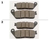 FA226 2 SETS FRONT BRAKE PADS FITS: 1995-1998 HONDA CBR 600 FS/FT/FV/FW