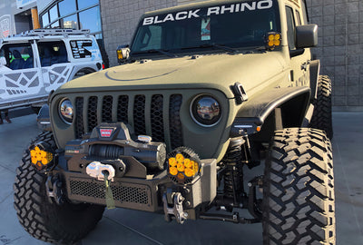 Oracle Jeep JL/Gladiator JT Oculus Switchback Bi-LED Projector Headlights - Amber/White Switchback