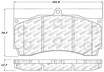 StopTech Performance Brake Pads