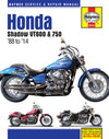 1988-2014 HONDA Shadow VT600 & 750 Haynes Manual