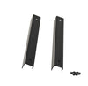 Kentrol 55-83 Jeep CJ5 Entry Guards Pair - Powdercoat Black