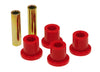 Prothane 87-96 Jeep Wrangler Front or Rear Frame Shackle Bushings - Red
