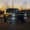 ORACLE Lighting 21-22 Ford Bronco Triple LED Fog Light Kit for Steel Bumper - White