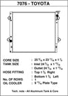 CSF 06-14 Toyota FJ Cruiser 4.0L / 03-09 Toyota 4Runner 4.0L / 2010 Toyota 4Runner 2.7L Radiator