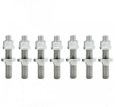 BLOX Racing SUS303 Stainless Steel Exhaust Manifold Stud Kit M8 x 1.25mm 45mm in Length - 7-piece