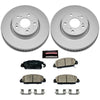 Power Stop 13-19 Honda Accord Front Z17 Evolution Geomet Coated Brake Kit