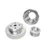 BBK 86-93 Mustang 5.0 Underdrive Pulley Kit - Lightweight CNC Billet Aluminum (3pc)