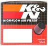 K&N Universal Rubber Filter 2 nch Top OD / 3.5 inch Base OD / 2.25 inch Flange ID / 4 inch Height