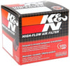 K&N Universal Rubber Filter 2-1/16in FLG 3-1/2in OD 4in H