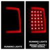 xTune 13-18 Dodge Ram 1500 (LED Model Only) LED Tail Lights - Blk Smk (ALT-ON-DRAM13V2-LBLED-BSM)