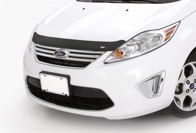 AVS 12-13 Ford Fiesta Aeroskin Low Profile Acrylic Hood Shield - Smoke