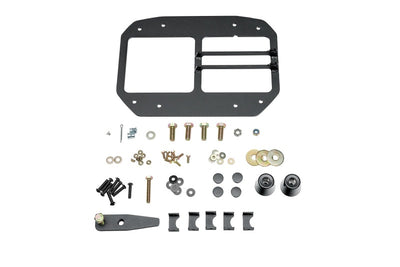 Rugged Ridge 18-22 Jeep Wrangler (JL) Rubicon/Spt 2dr HD Rear Bumper w/Swing Out Tire Carrier - Blk