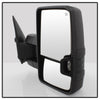 xTune Chevy Silverado 03-06 G2 Heated Smoke LED Signal Telescoping Mirrors MIR-CS03S-G2-PWH-SM-SET