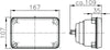 Hella Module 164 x 103mm H4 12V ECE Universal Lamp