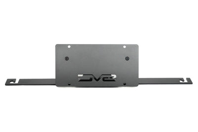 DV8 Offroad 2021 Ford Bronco | Capable Bumper Slanted Front License Plate Mount