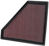 K&N Replacement Panel Air Filter 12.313in OS L x 10.313in OS W x 1.188in H for 13-14 Cadillac ATS